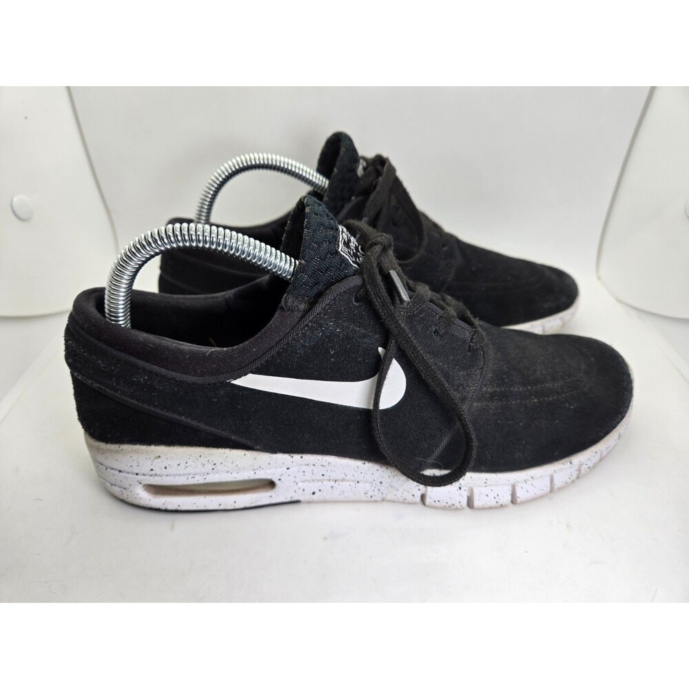 Nike SB Stefan Janoski Max Shoes Men's 7 Black Skateboarding Athletic Sneakers
